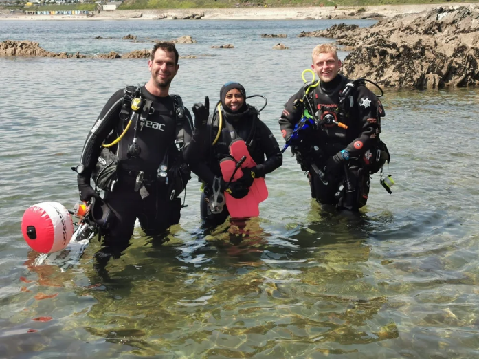 Back from a guided dive at Silver Steps
